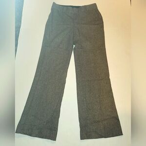 Eddie Bauer Vashon Fit Brown Tweed Wool Blend Slacks / Dress Pants Size 6 EUC